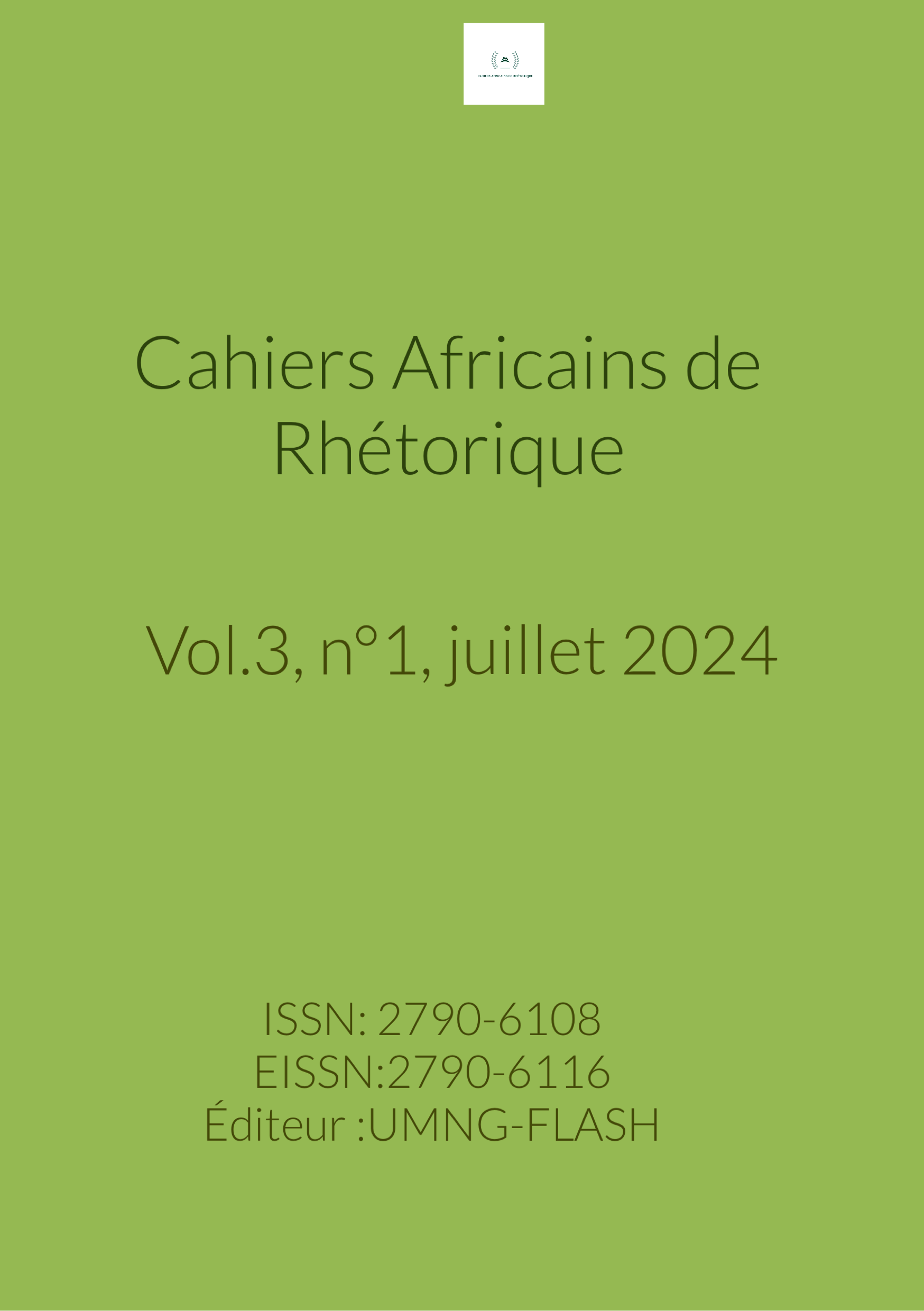                     Afficher Vol. 3 No 1 (2024): Présentation et sommaire
                